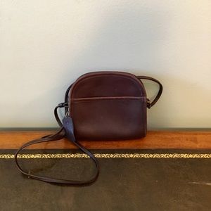 Coach Brown Leather Mini Cross Body